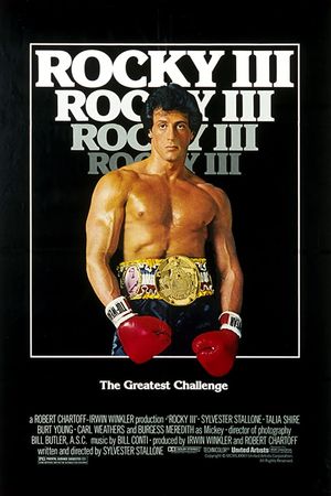 Rocky III's poster