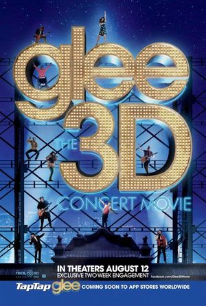 Glee: The 3D Concert Movie's poster