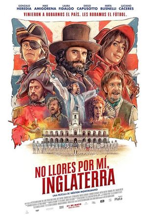 Don't Cry for Me England's poster