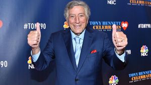 Tony Bennett Celebrates 90's poster