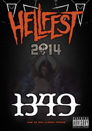 1349 - Live at Hellfest, Clisson, FRA 2014's poster