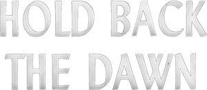 Hold Back the Dawn's poster