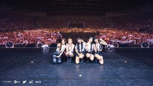 2023 (G)I-DLE World Tour: I am FREE-TY in Seoul's poster