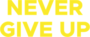 Never Give Up's poster