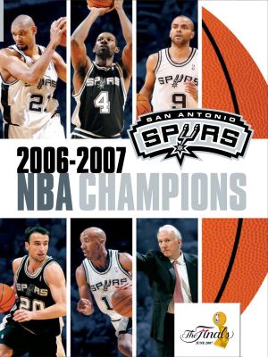 2007 NBA Championship: San Antonio Spurs's poster