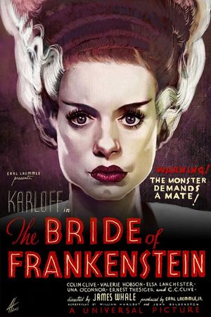 Bride of Frankenstein's poster