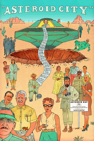Asteroid City's poster
