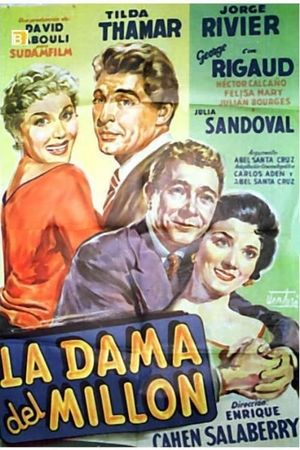 La dama del millón's poster