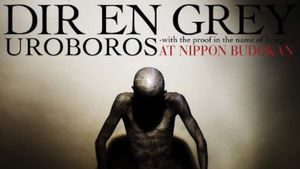 DIR EN GREY UROBOROS -with the proof in the name of living…- AT NIPPON BUDOKAN's poster