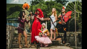 Queens vs Zombies from Outer Space's poster