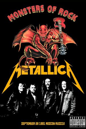 Metallica: Live Moscow - Monsters of Rock's poster