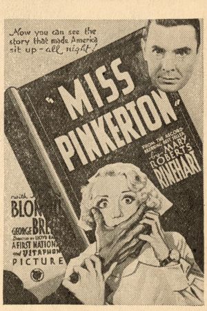 Miss Pinkerton's poster