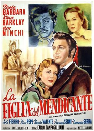 La figlia del mendicante's poster