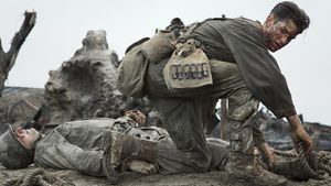 Hacksaw Ridge's poster