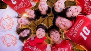 Hashire! T-kô Basket bu's poster