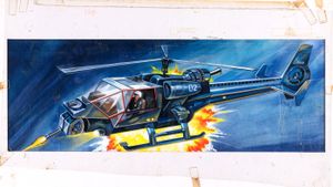 Blue Thunder's poster