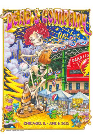 Dead & Company: 2023-06-09 Wrigley Field, Chicago, IL, USA's poster