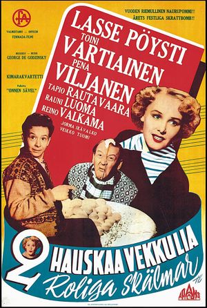 2 hauskaa vekkulia's poster