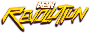 AEW Revolution's poster