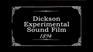 Dickson Experimental Sound Film's poster