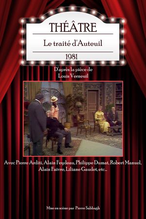 Le Traité d'Auteuil's poster