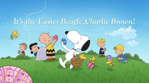 It's the Easter Beagle, Charlie Brown's poster