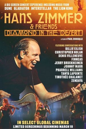 Hans Zimmer & Friends: Diamond in the Desert's poster