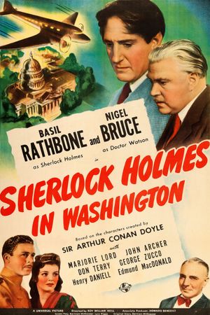 Sherlock Holmes in Washington's poster