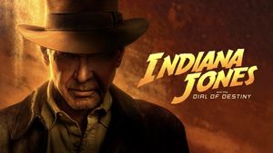 Indiana Jones and the Dial of Destiny's poster