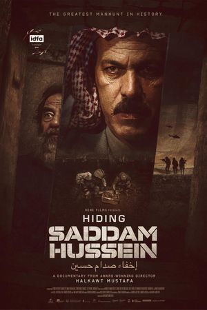 Hiding Saddam Hussein's poster