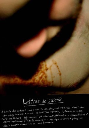 Lettres de suicide's poster