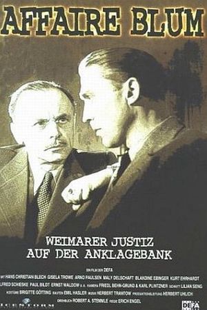 Affäre Blum's poster