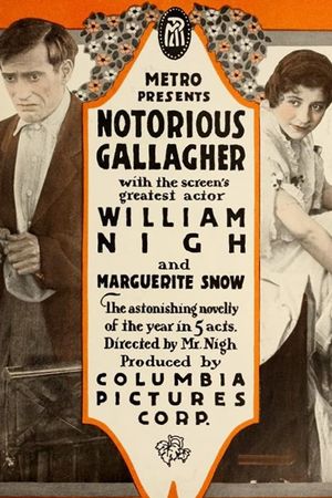 Notorious Gallagher; or, His Great Triumph's poster