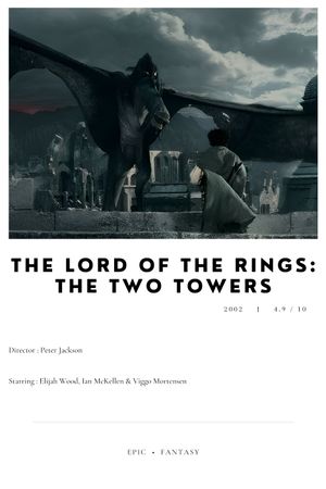 The Lord of the Rings: The Two Towers's poster
