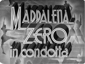 Maddalena, Zero for Conduct's poster