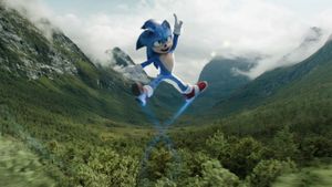Sonic the Hedgehog 3's poster
