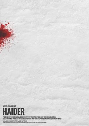 Haider's poster