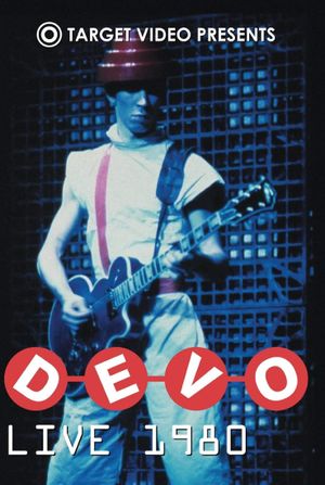 Devo Live 1980's poster