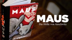 Récit de l'enfer d'Auschwitz - "Maus" d'Art Spiegelman's poster