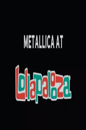 Metallica at Lollapalooza 2022's poster