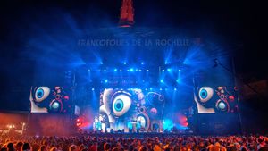 Jean-Michel Jarre : Francofolies de La Rochelle's poster