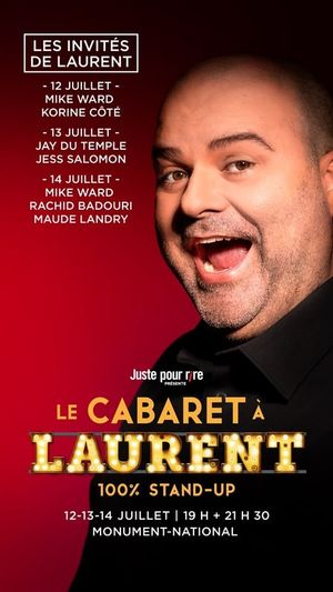 Cabaret à Laurent Paquin 2019's poster