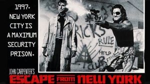 Escape from New York's poster