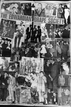 The Teddy Boys of the Edwardian Drape Society's poster