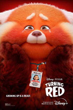 Turning Red's poster