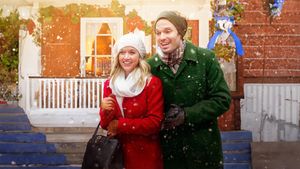 Mistletoe & Menorahs's poster
