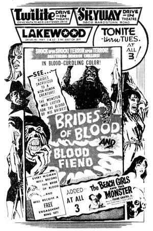 Brides of Blood's poster