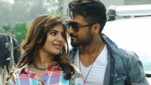 Anjaan's poster
