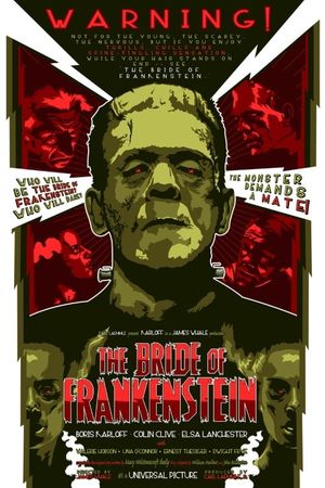 Bride of Frankenstein's poster