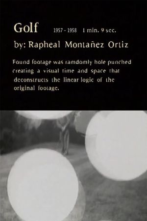 Golf's poster